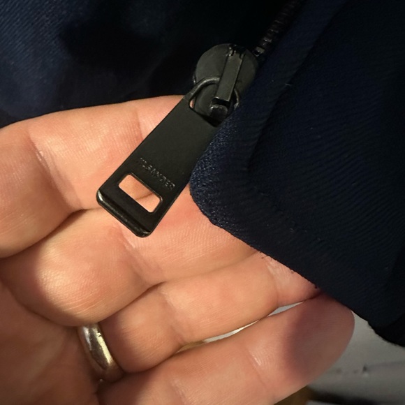 Jil Sander winter coat - size 48, Color: Med Blue - Picture 4 of 16